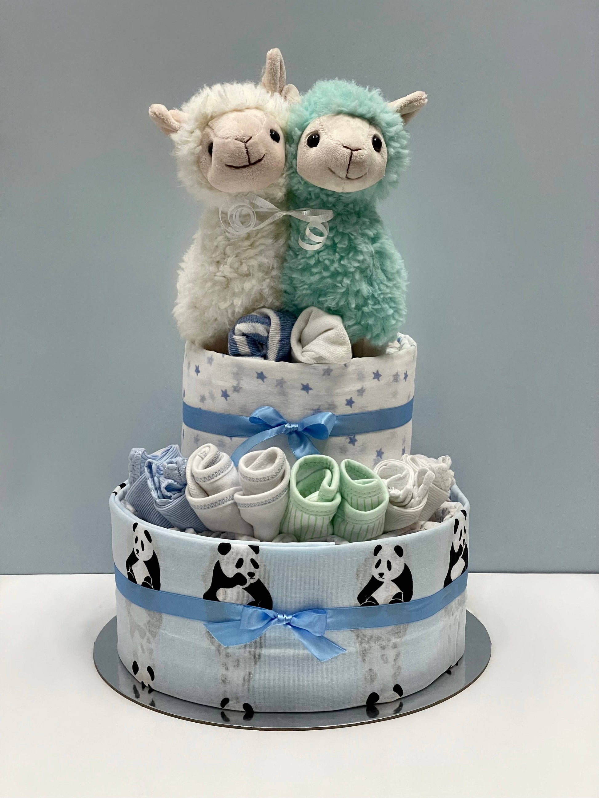 Twins Nappy Cakes - The Hamper Specialist